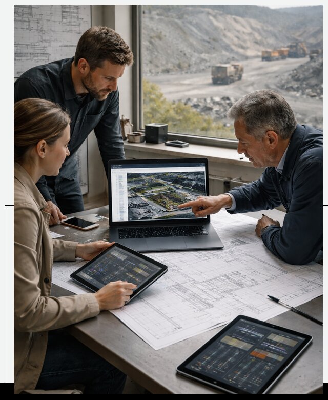 Разработка и внедрение систем для горнодобычи в Лянторе