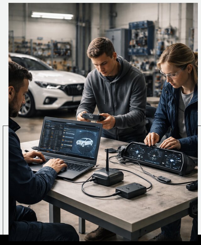 Разработка Connected Car и ПО для автопрома в Лянторе