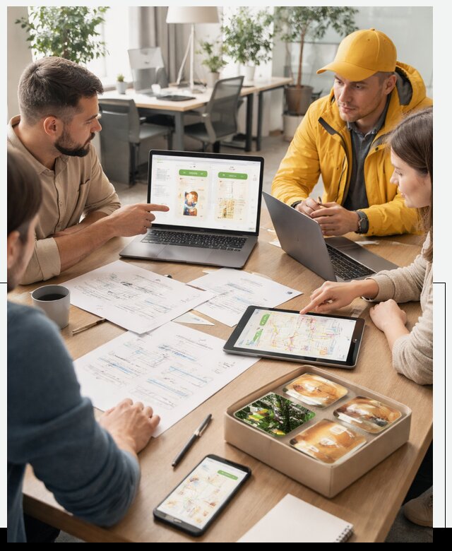 Разработка агрегатора доставки еды в Лянторе от 15356 р., АвикейЛнт