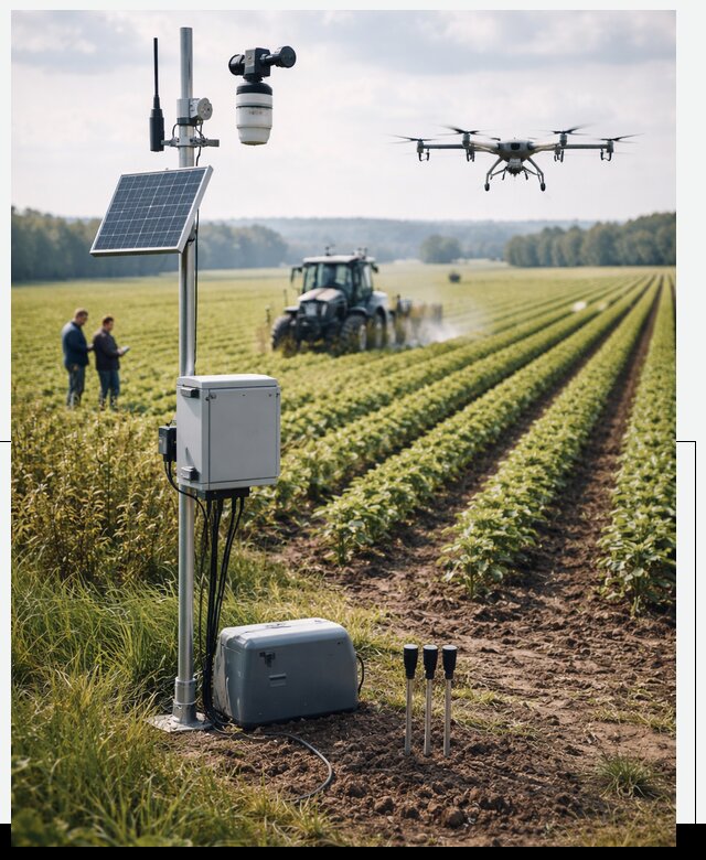 Разработка IoT мониторинга полей в Лянторе от 8701 р. | АвикейЛнт